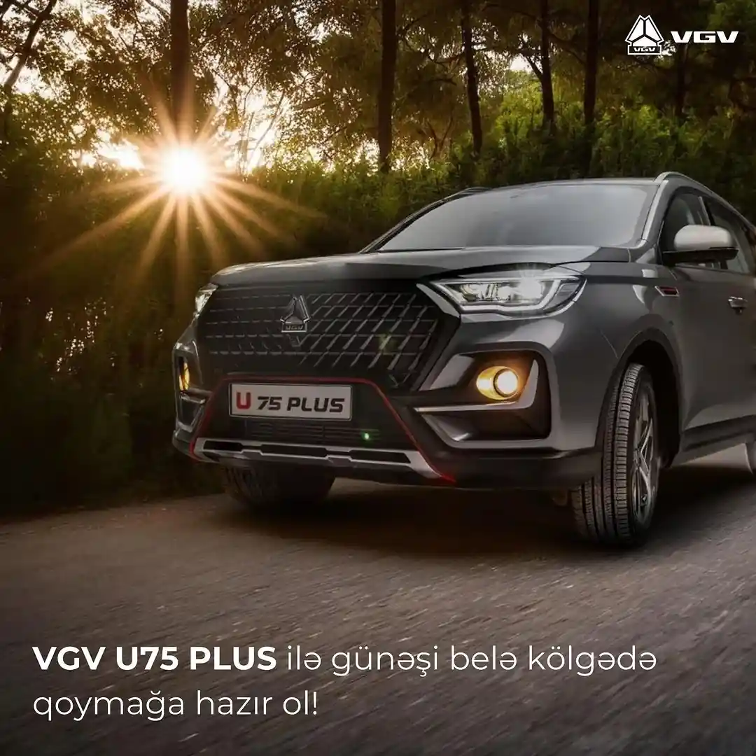 VGV U75 PLUS’un möhtəşəm eksteryeri:
LED ön işıqlar
LED gündüz ışıqları
Geniş panorama tavan
Ön duman əleyhinə işıqlar
Yan güzgülərdə dönmə ışıqları
Ətraflı məlumat üçün:
📱051 414 40 04
📱055 409 39 30
📍Babək pr, 39B
#vgvu70pro #vgvAzerbaijan #Azermash #vgvu75plus