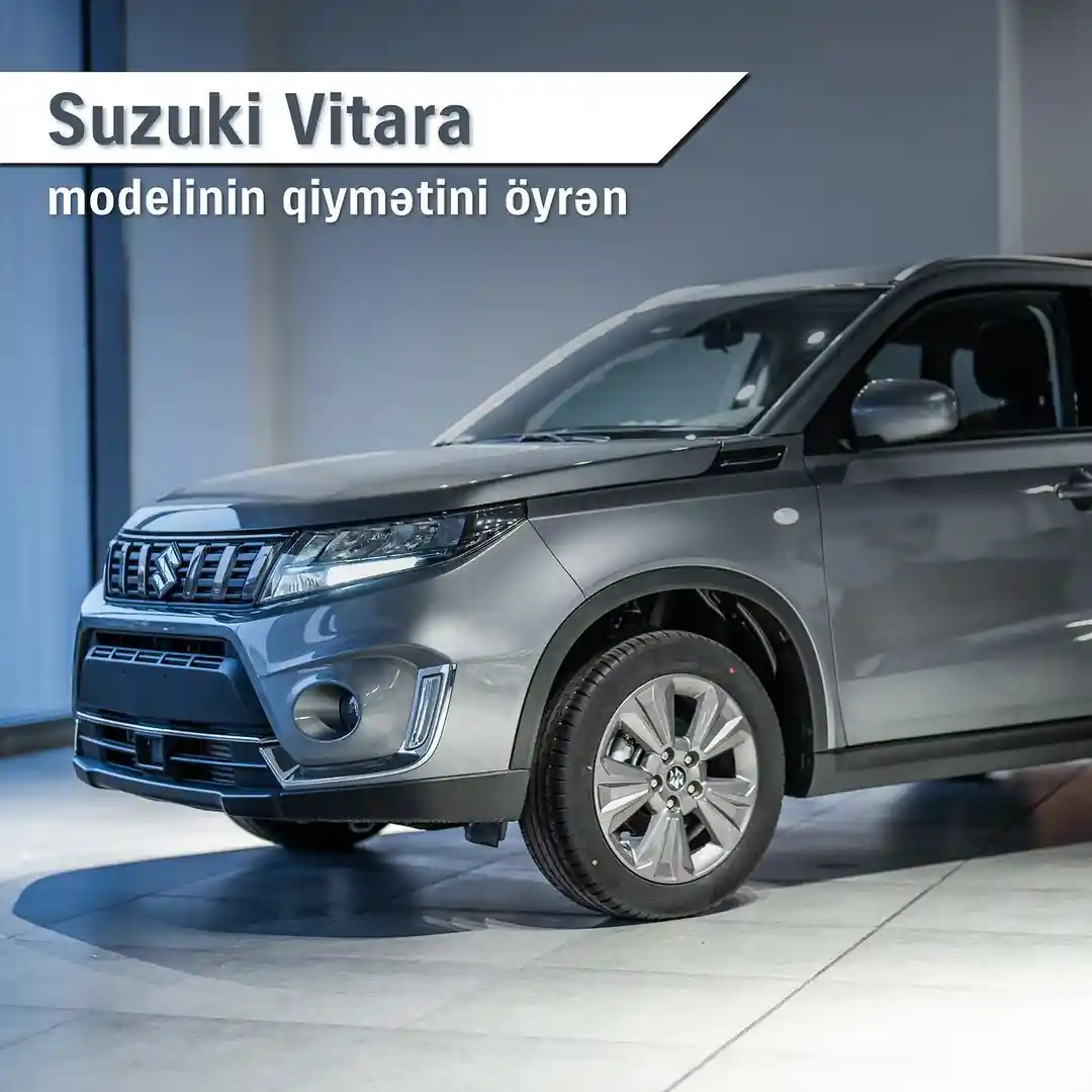Güclü, lakin yanacağa qənaət edən mühərrik, təhlükəsizlik xüsusiyyətləri və geniş, rahat salonu olan Suzuki Vitara!
Həm şəhər daxili gediş-gəliş, həm də yolsuzluq macəraları üçün mükəmməl olan Vitara fərqli dizaynı ilə diqqət cəlb edir. Suzuki Vitara modelini həm təcrübədən keçirib, həm də model haqqında ətraflı məlumat əldə etmək üçün bizə yazın.
Bizimlə əlaqə:
(+994) 12 570 89 89
Ünvan: Babək pr., 61C
#Suzuki #Vitara #HybridTurbo #SuzukiAzerbaijan #SuzukiCars #SuzukiVitara #YaxsikiSuzuki
