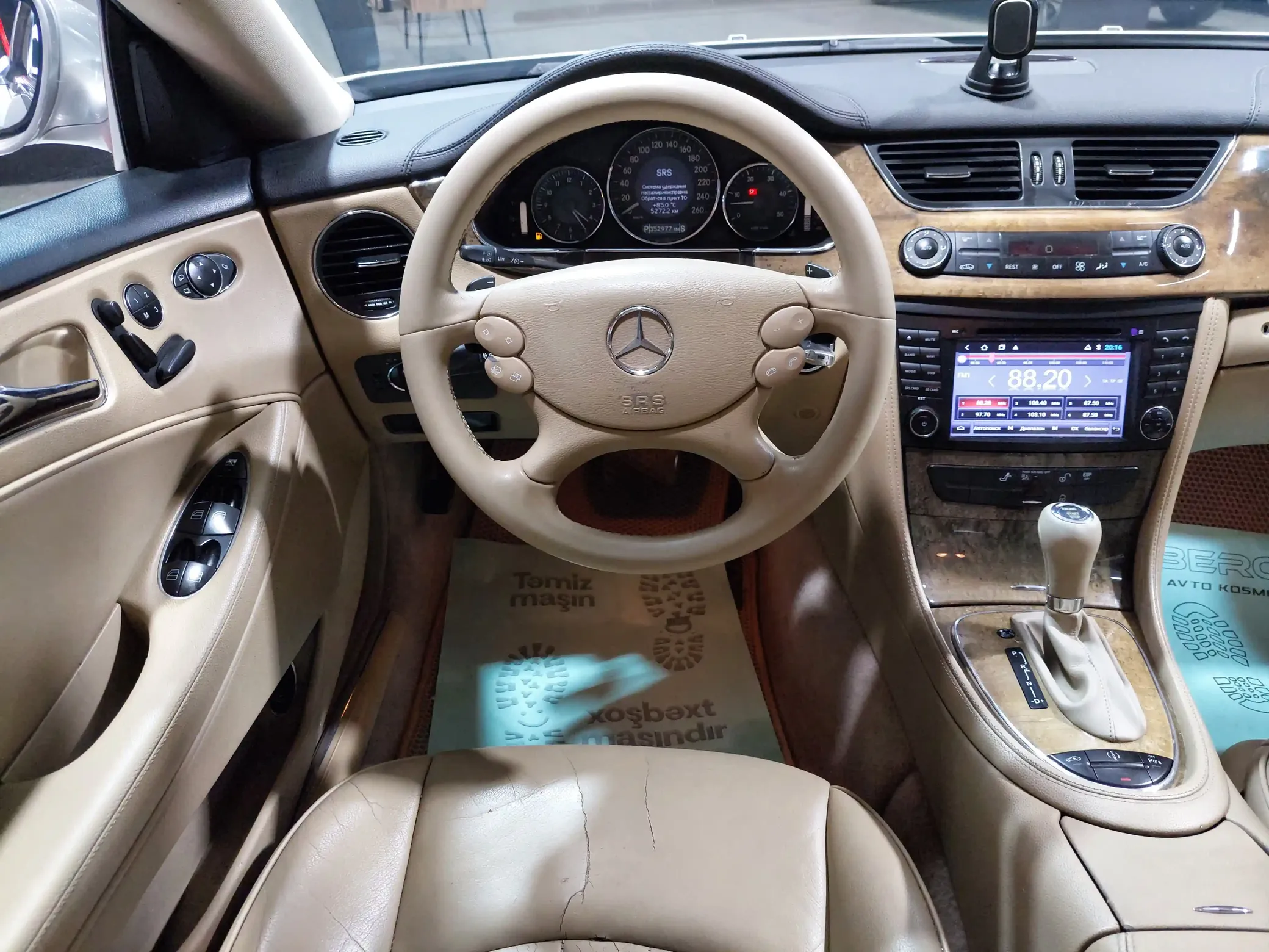 Mercedes CLS 320, 3.2 L, 2007 год, 333 333 km, Сумгаит - Цена: 18 200 ₼ - Tunel.az