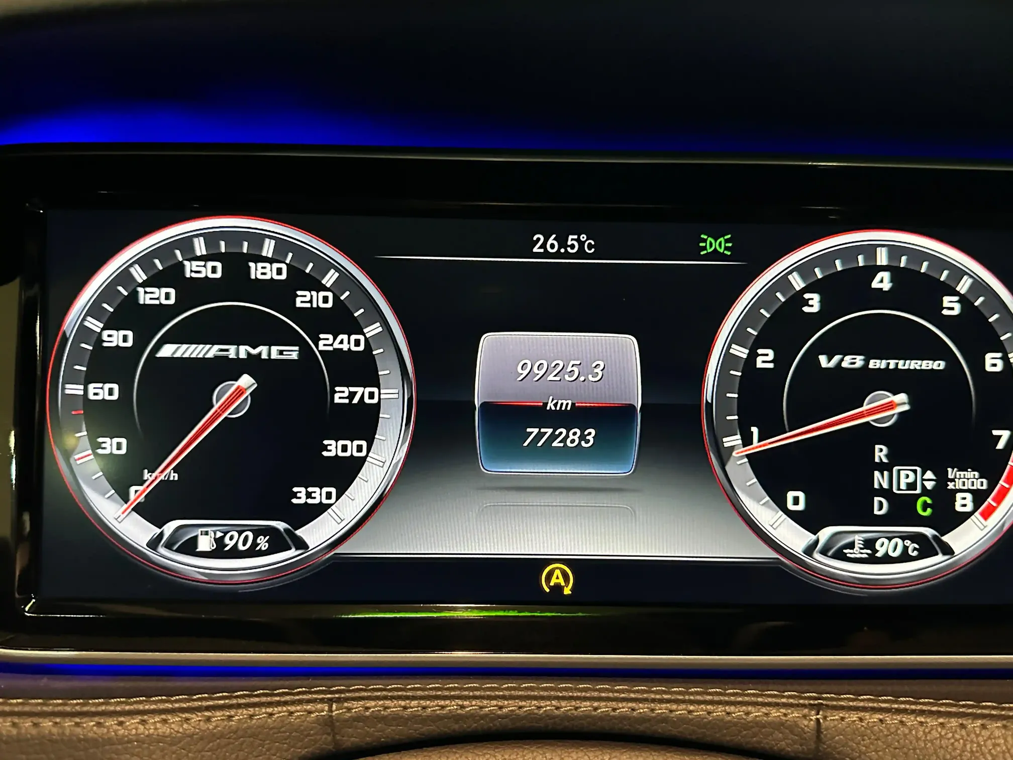 Mercedes S 63 AMG, 5.5 L, 2014 წელი, 77 200 km, Baku - ფასი: 52 777 $ - Tunel.az
