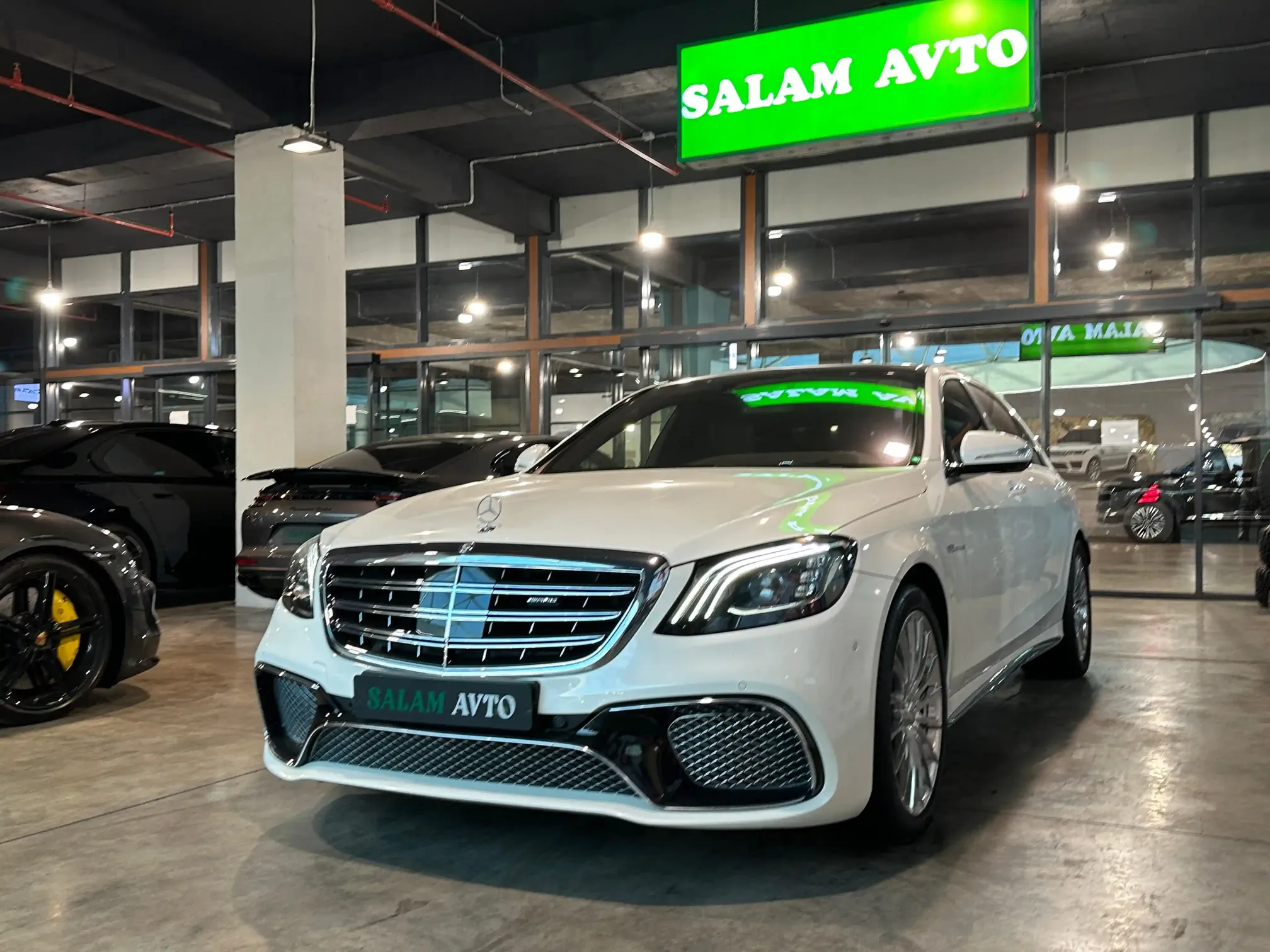 Mercedes S 63 AMG, 5.5 L, 2014 წელი, 77 200 km, Baku - ფასი: 52 777 $ - Tunel.az