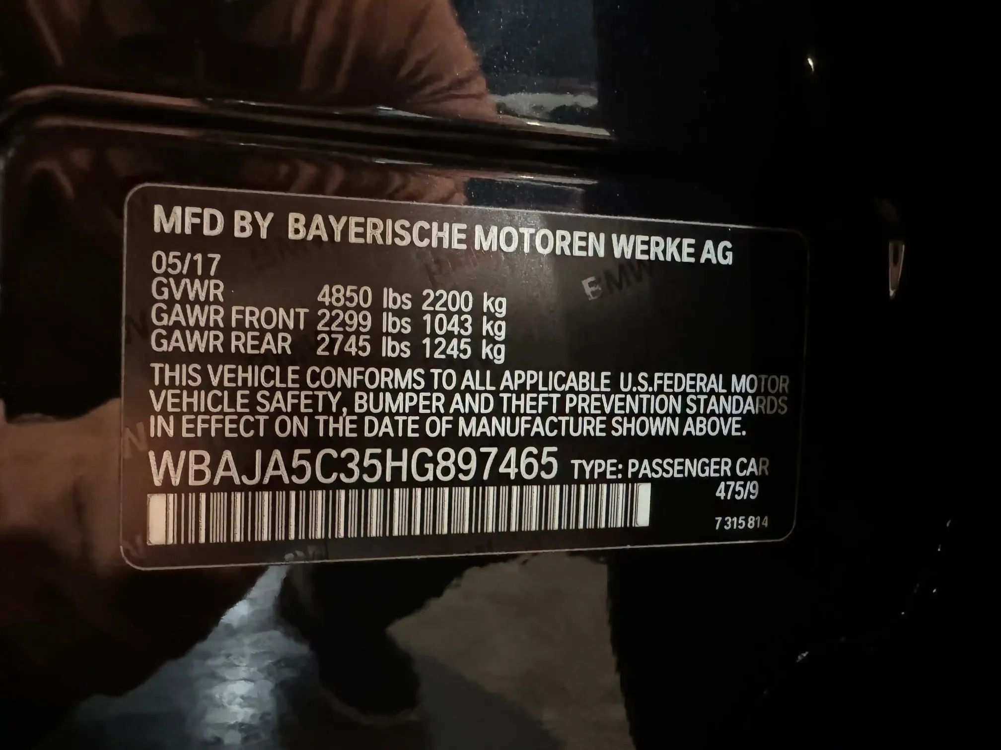 BMW 530, 2.0 L, 2017 წელი, 146 300 km, Baku - ფასი: 34 777 $ - Tunel.az