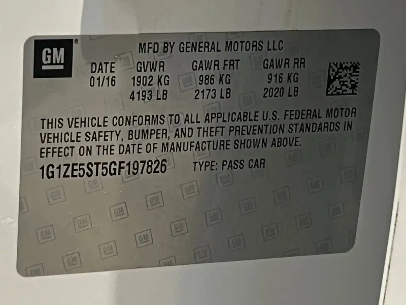 Chevrolet Malibu, 1.5 L, 2016 год, 140 000 km, Баку - Цена: 23 900 ₼ - Tunel.az