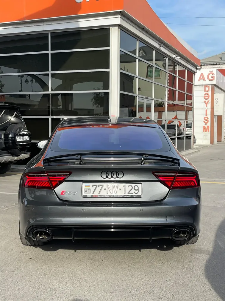 Audi RS7, 4.0 L, 2015 year, 77 000 km, Baku - Price: 40 500 $ - Tunel.az