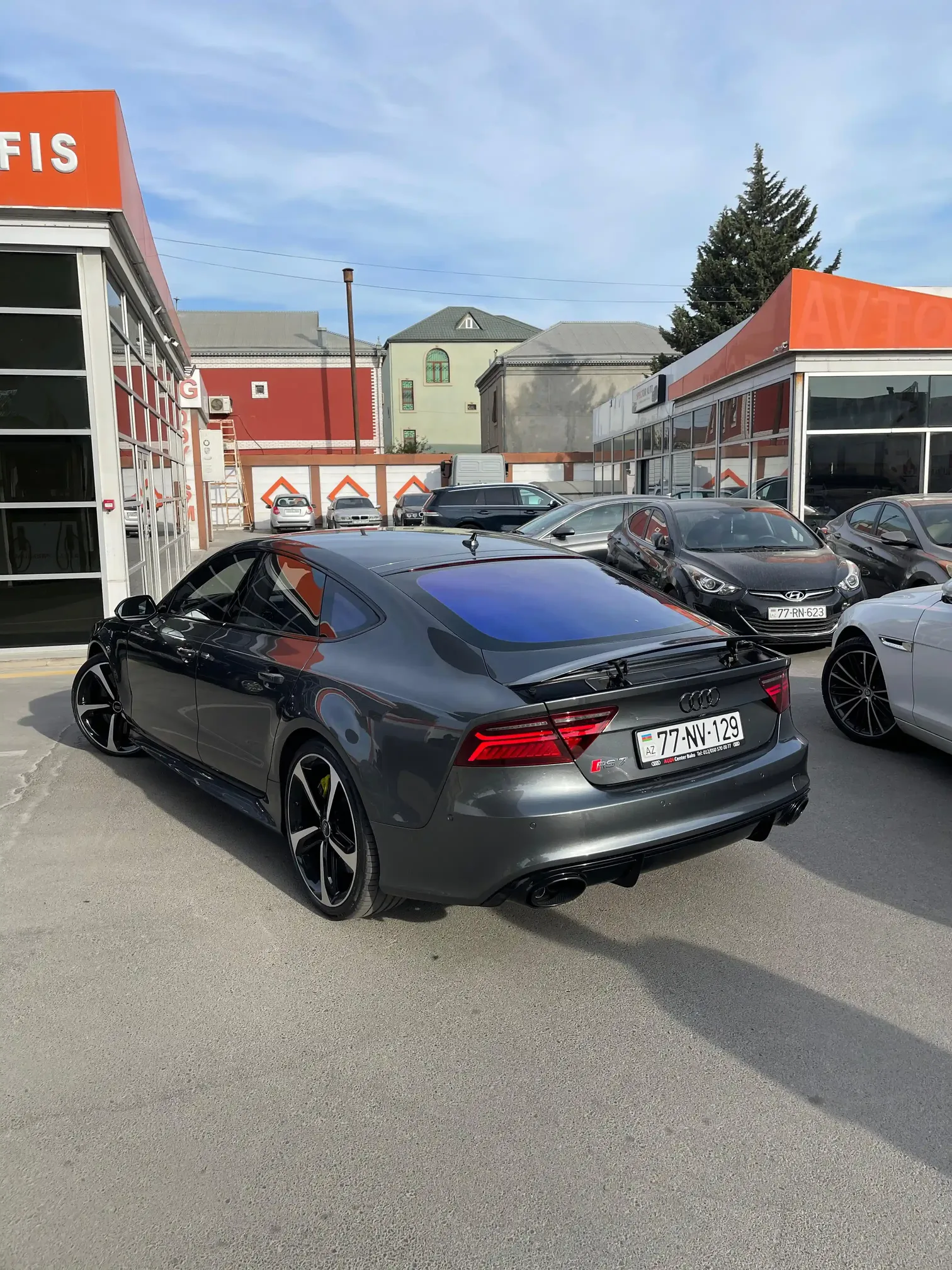 Audi RS7, 4.0 L, 2015 year, 77 000 km, Baku - Price: 40 500 $ - Tunel.az