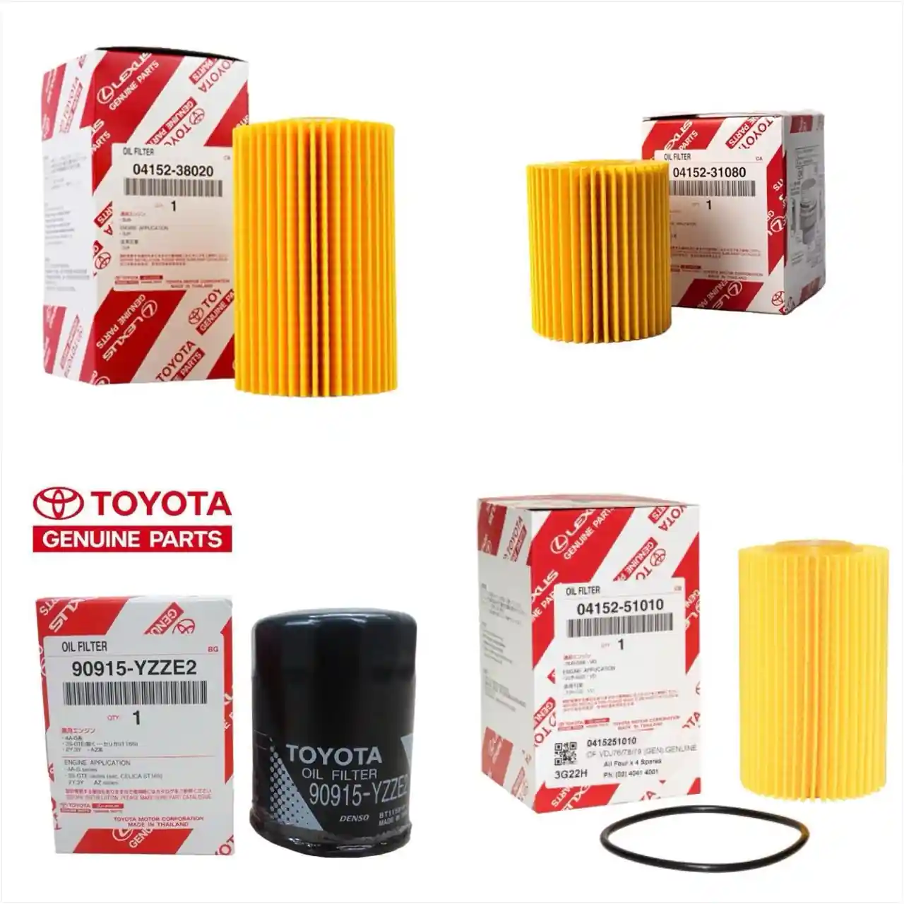 TOYOTA LEXUS üçün ORGİNAL YAĞ FİLTRLƏRİ.
Qeyd olunan bütün modellərə yağ filtrləri mövcutdur.
Alphard Aurion Auris Avalon Avensis Aygo C-HR Camry Celica Corolla Corolla Cross Corolla Verso Corona FJ Cruiser Fortuner Harrier HiAce Highlander Hilux Land Cruiser Matrix Prado Previa Prius Prius C Prius Prime Prius V Raiz RAV4 Rush Sequoia Sienna Surf Tundra Venza Verso Vitz Yaris Yaris Cross Vits rav 4 rash
S200 IS250 IS300 GS200t GS250 GS300 GS350 GS450h ES200 ES250 ES300 ES300h ES350 LS350 LS460 LS500 LS600h RX200t RX300 RX330 RX350 RX450h GX460 GX470 LX450 LX470 LX500d LX570 LX600 HS250h CT200h NX200t NX250 NX300 NX300h NX350 NX350h UX200 UX250h
✅ Çatdırılma Mümkündür
✅ Automagazine
❗️❗️❗️Qiymət modellə və avtomobilin ilinə görə dəyişə bilər. Dəqiq məlumat və qiymət üçün texpasportun şəklini və ya vin kodunu WhatsApp atmanız yetərlidir. Digər modellər üçündə ehtiyyat hissələri vardir. Ehtiyyat hissələri üçündə WhatsApp yaza bilərsiz.