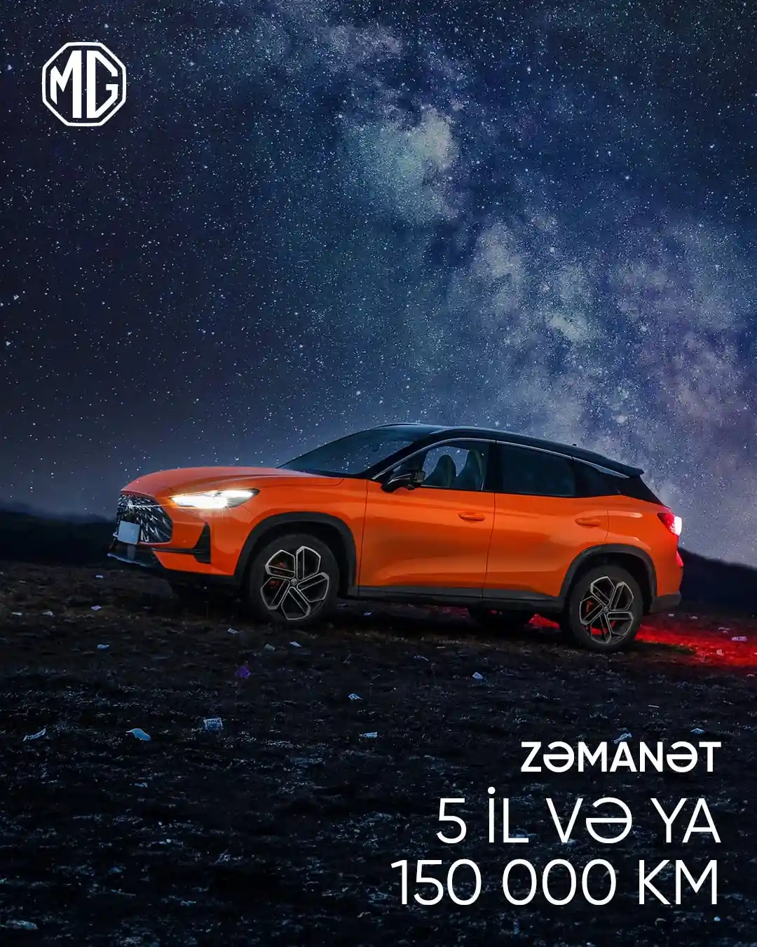 MG Motor avtomobillərinə 5 İL və ya 150 000 km rəsmi istehsalçı zəmanəti verilir.
MG Care rəsmi servis hər zaman xidmətinizdə hazırdır.
Rəsmi satış mərkəzi:
📞 +994 50 400 1924
📞 +994 50 444 1924
📞 +994 50 203 1924
📞 +994 50 302 1924
📍 Bakı şəh., Babək pr. 203
Rəsmi servis mərkəzi:
📞 +994 50 303 60 30
Ehtiyat hissələrinin satış mərkəzi:
📞 +994 55 262 60 30
📍 Bakı şəh., Yenikənd küç. 11
🌐 mgmotor.az