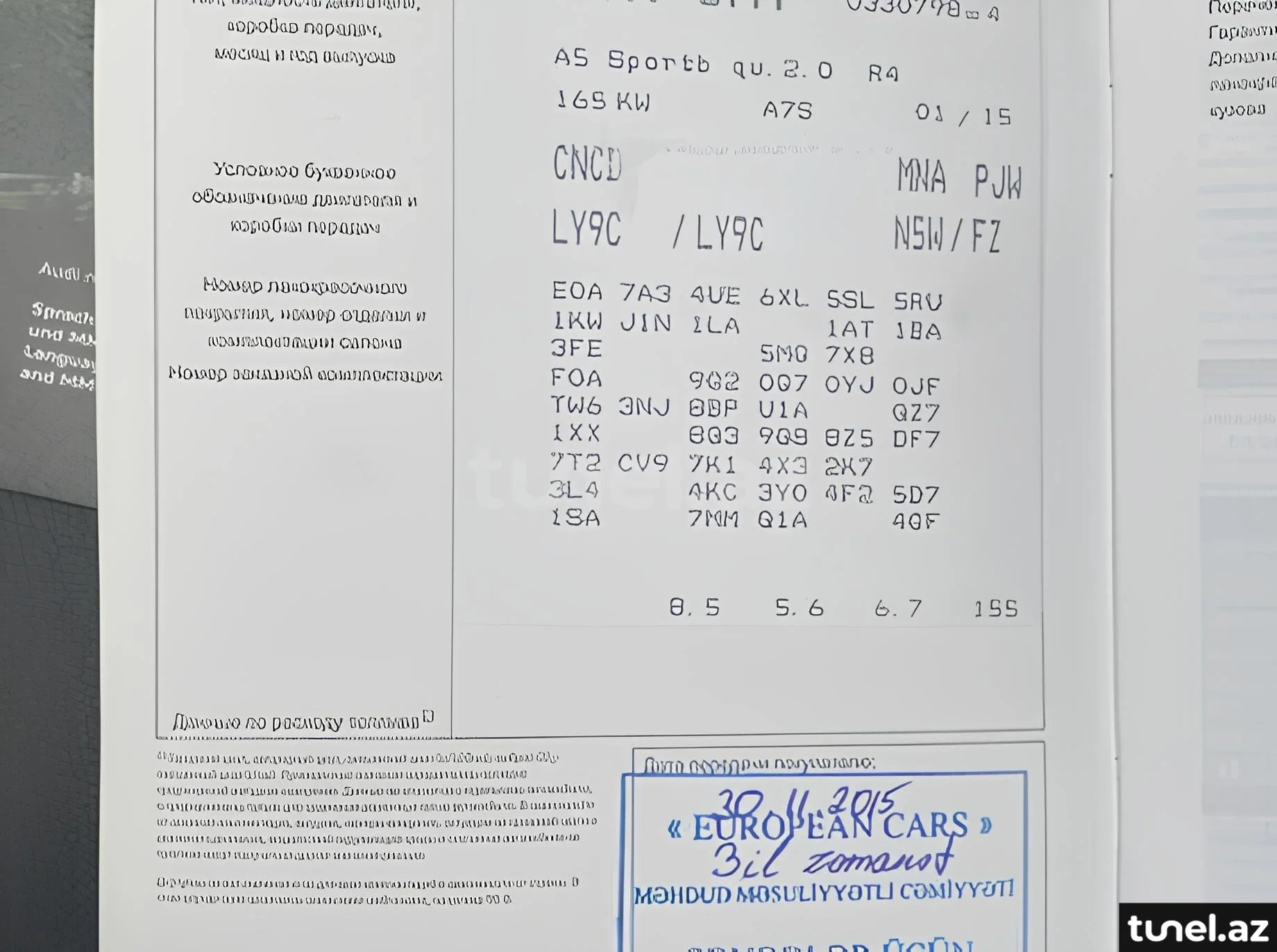 Audi A5 2015