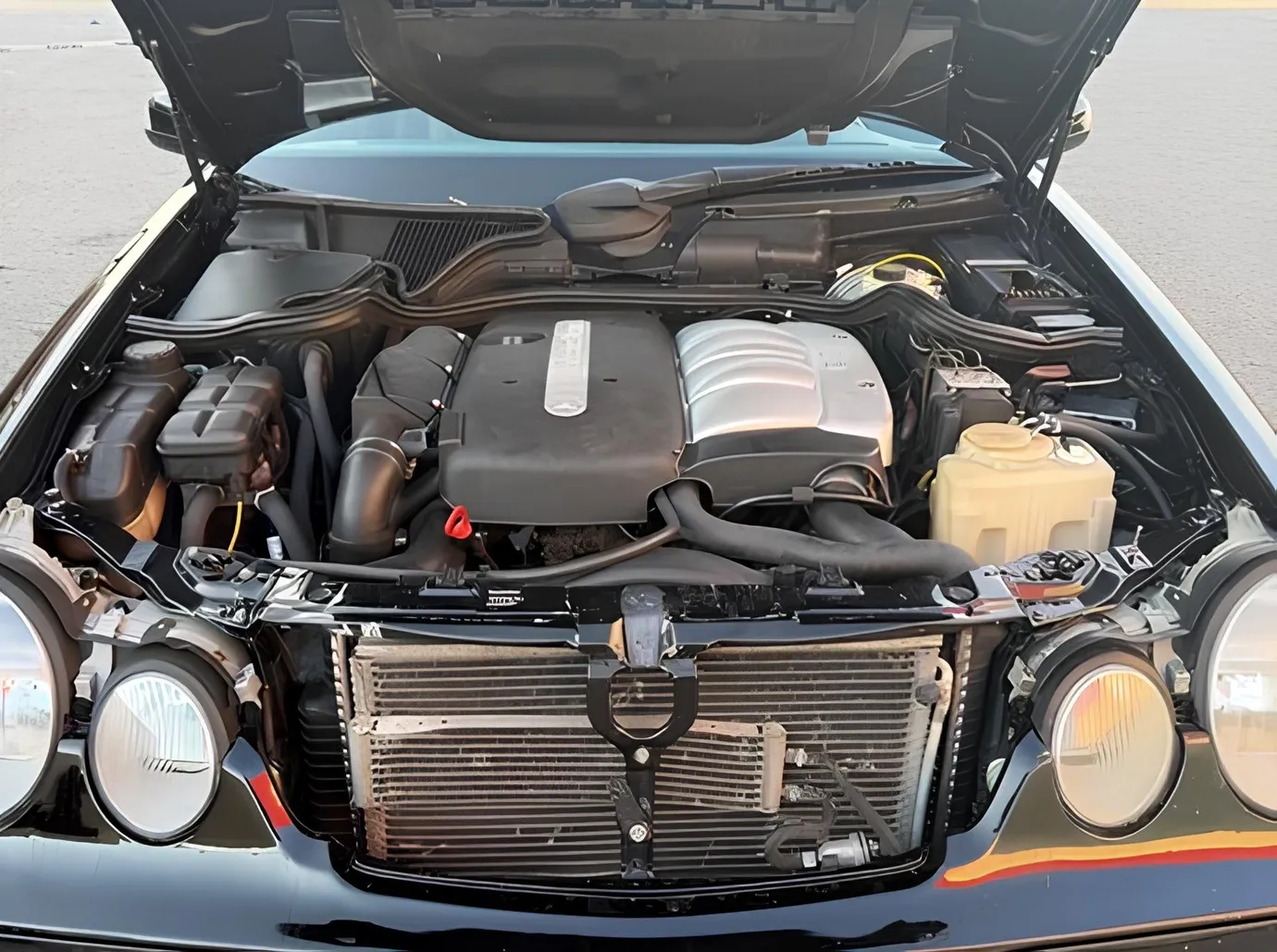 Mercedes E 220, 2.2 L, 2002 i̇l, 357 832 km, Ağstafa - Qiymət: 11 700 ₼ - Tunel.az