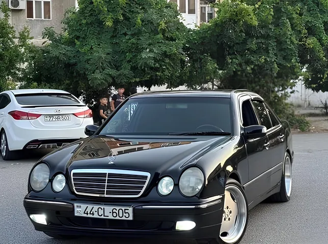 Mercedes E 220, 2.2 L, 1998 year, 768 000 km, Sumgayit - Price: 10 800 ₼ - Tunel.az