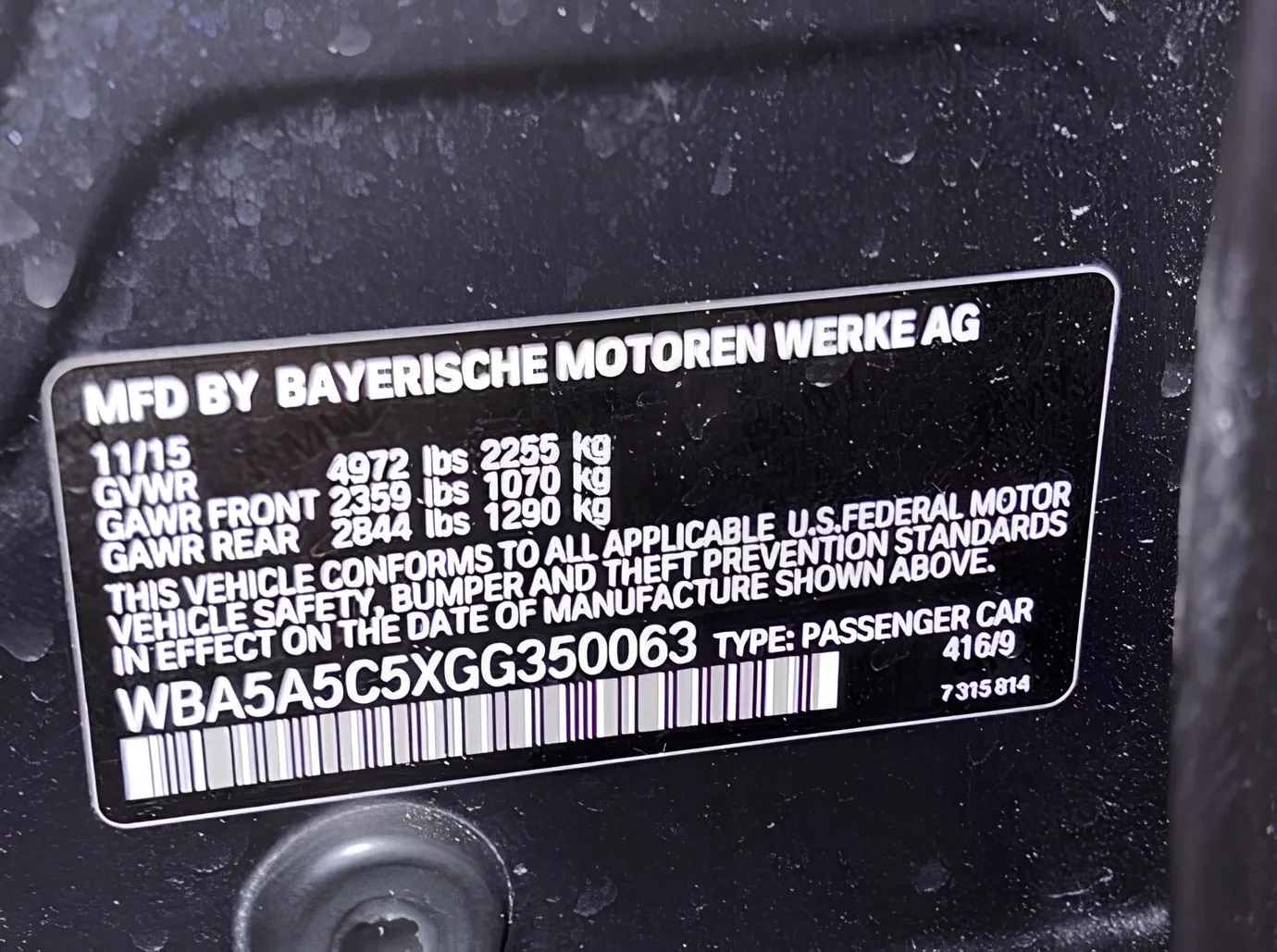 BMW 528, 2.0 L, 2015 год, 172 933 km, Баку - Цена: 31 500 ₼ - Tunel.az
