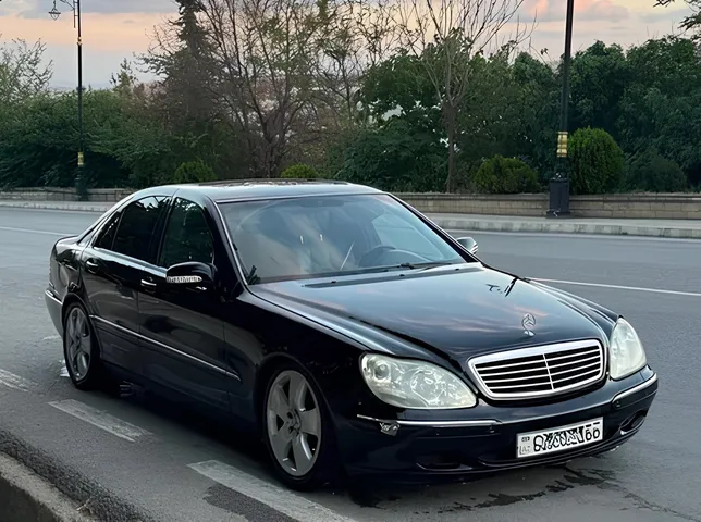 Mercedes S 320, 3.2 L, 2000 i̇l, 250 000 km, Bakı - Qiymət: 6 900 ₼ - Tunel.az