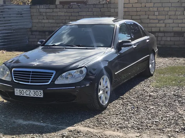 Mercedes S 350, 3.7 L, 2005 i̇l, 395 000 km, Gəncə - Qiymət: 12 500 ₼ - Tunel.az