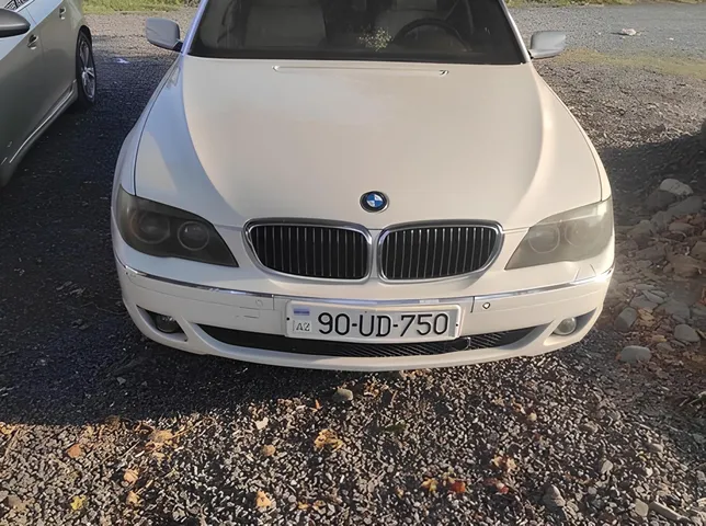 BMW 750, 4.8 L, 2007 год, 285 000 km, Баку - Цена: 15 975 ₼ - Tunel.az