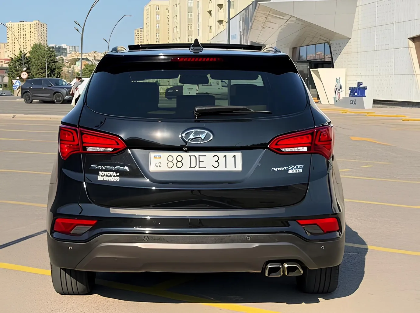 Hyundai Santa Fe, 2.0 L, 2017 жыл, 105 000 km, Baku - Баасы: 30 700 ₼ - Tunel.az