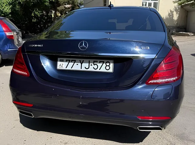 Mercedes S 550 e, 3.0 L, 2016 год, 152 000 km, Баку - Цена: 52 000 ₼ - Tunel.az