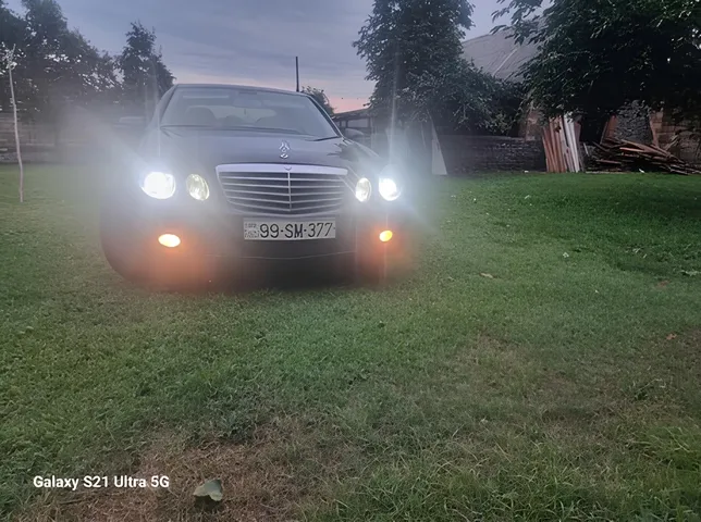 Mercedes E 220, 2.2 L, 2008 i̇l, 401 000 km, Balakən - Qiymət: 18 500 ₼ - Tunel.az