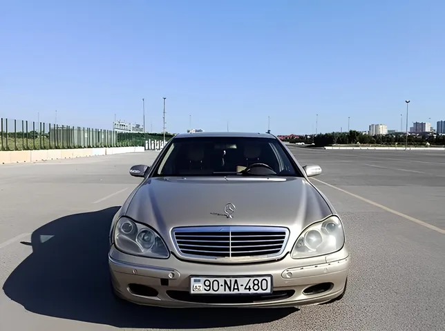 Mercedes S 320, 3.2 L, 2003 i̇l, 150 000 km, Bakı - Qiymət: 6 900 ₼ - Tunel.az