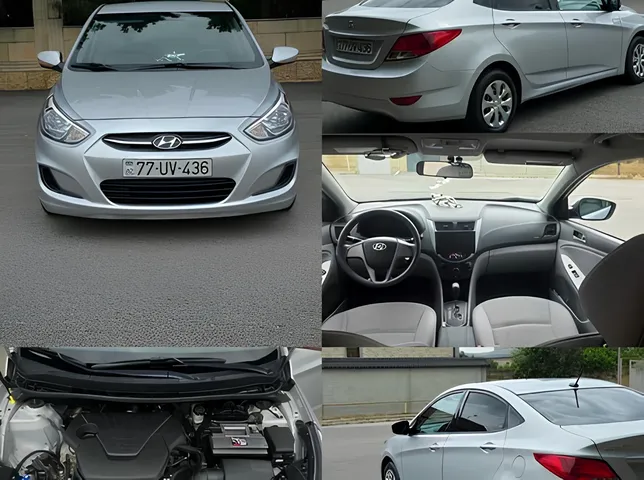 Hyundai Accent, 1.6 L, 2017 год, 236 574 km, Мингечаур - Цена: 16 300 ₼ - Tunel.az