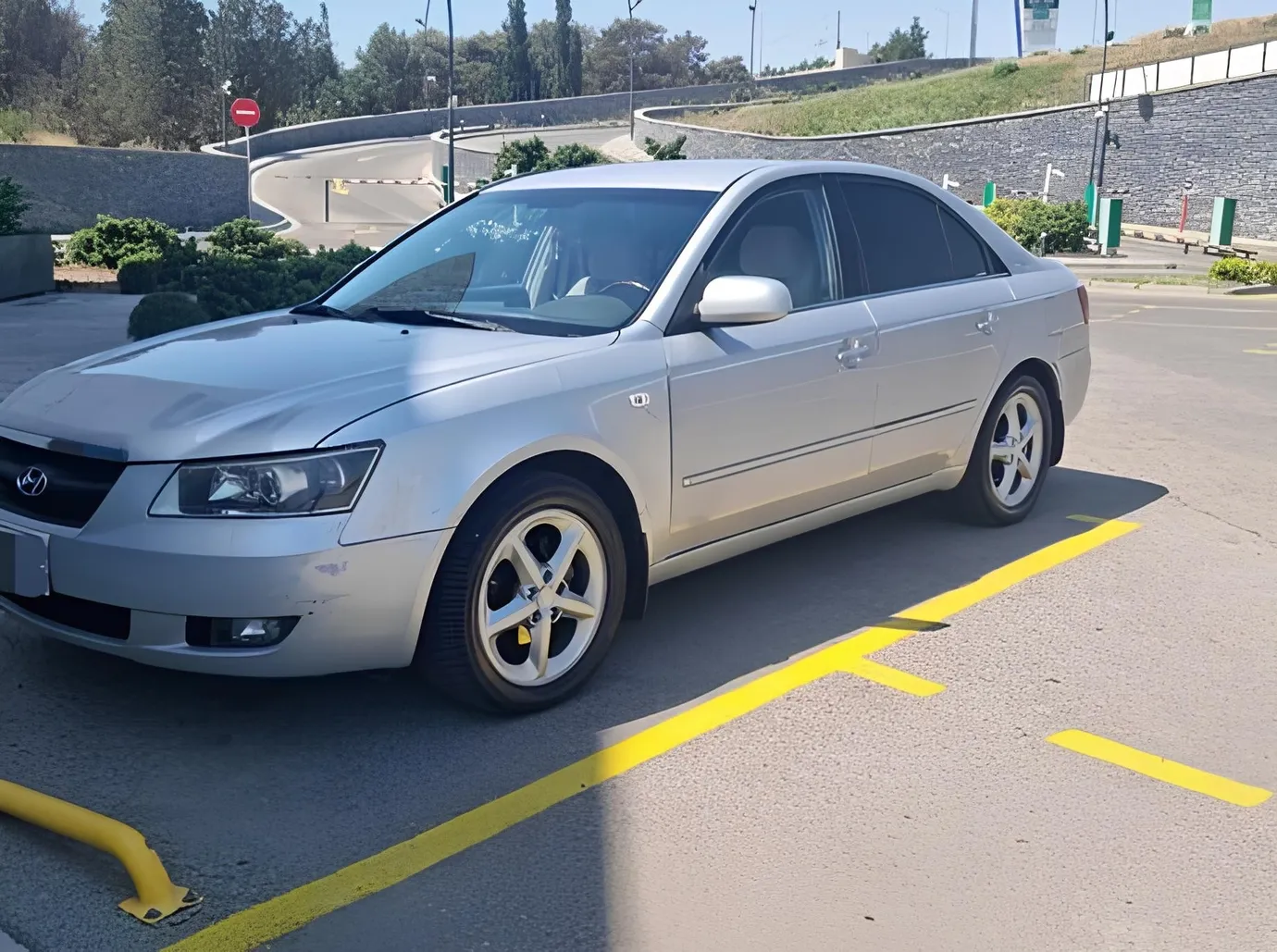 Hyundai Sonata, 2.4 L, 2005 i̇l, 385 000 km, Göyçay - Qiymət: 11 500 ₼ - Tunel.az