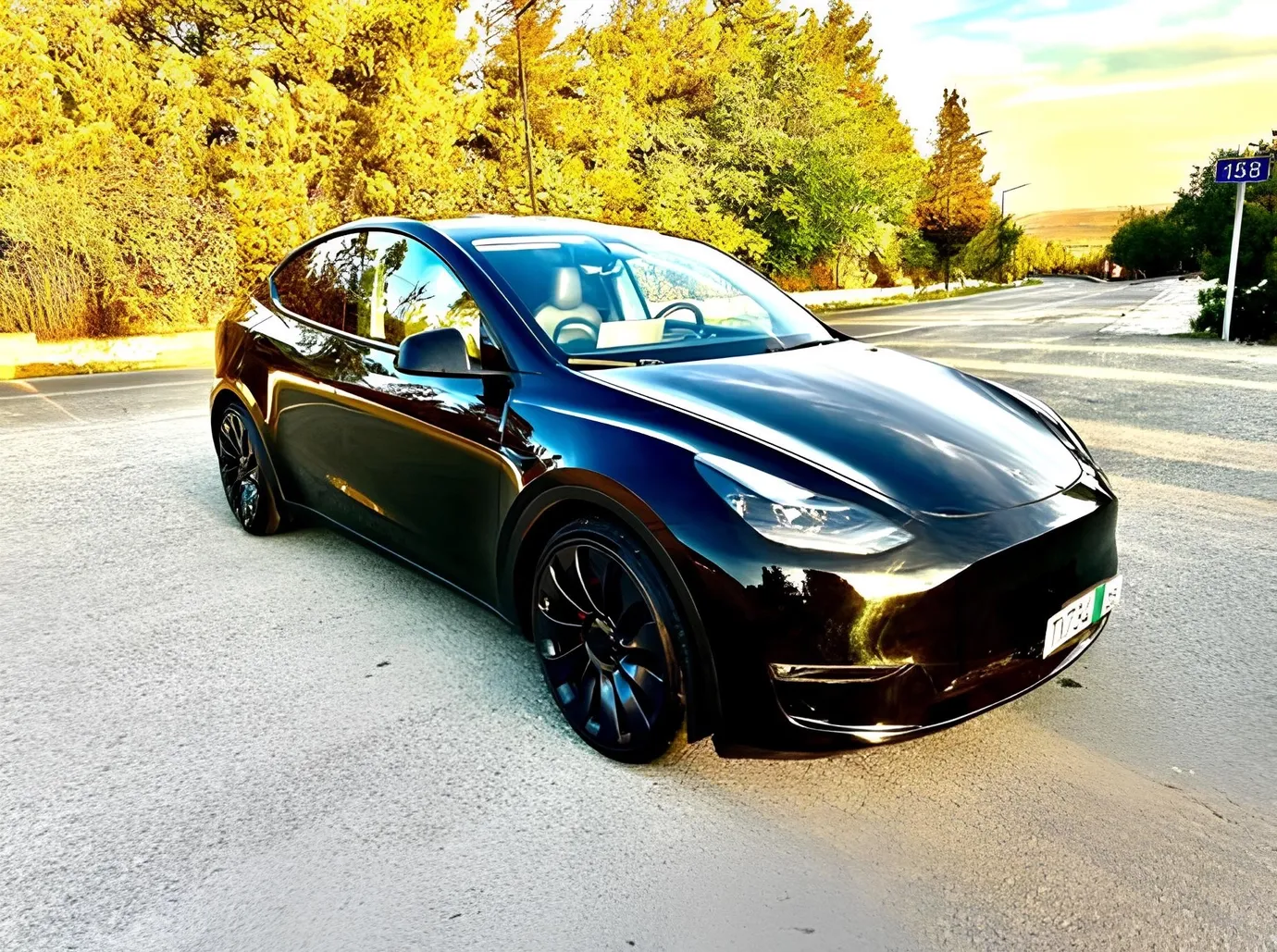 Tesla Model Y, 2.5 L, 2024 жазыңыз жыл, 58 000 km, Baku - Бағасы: 46 000 ₼ - Tunel.az