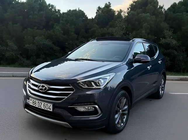 Hyundai Santa Fe, 2.0 L, 2017 year, 175 000 km, Baku - Price: 34 000 ₼ - Tunel.az