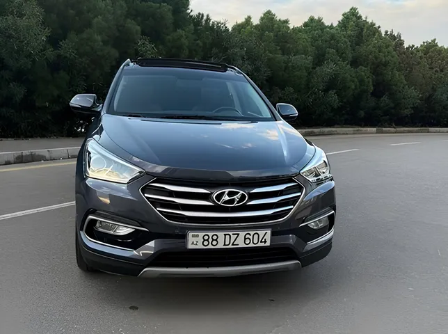 Hyundai Santa Fe, 2.0 L, 2017 year, 175 000 km, Baku - Price: 34 000 ₼ - Tunel.az