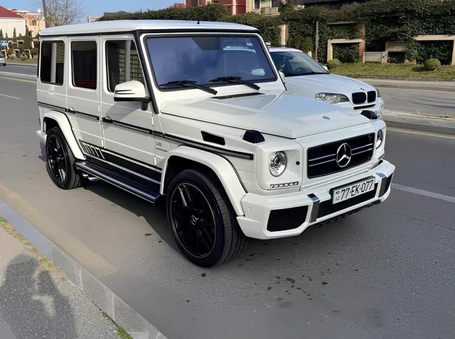 Mercedes G 55 AMG, 5.5 L, 2012 год, 122 000 km, Баку - Цена: 66 300 ₼ - Tunel.az
