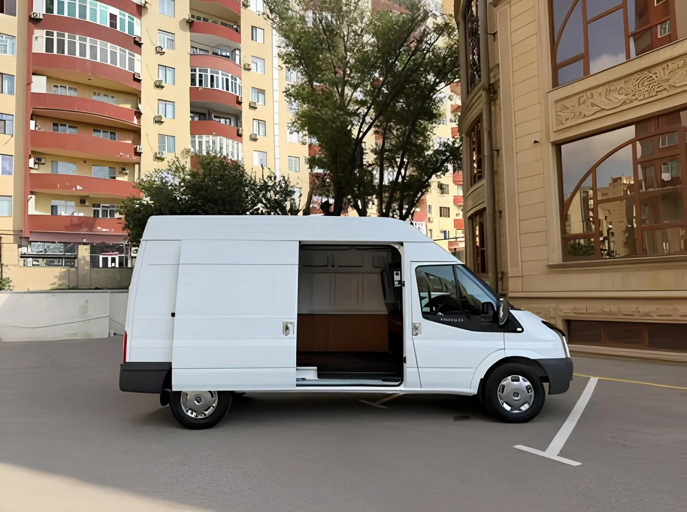 Ford Transit, 2.4 L, 2008 год, 179 523 km, Баку - Цена: 28 400 ₼ - Tunel.az