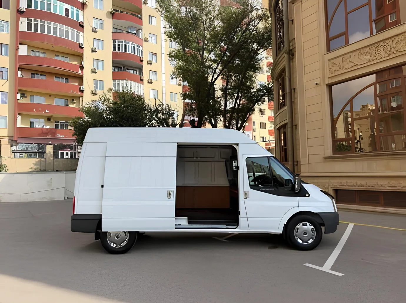 Ford Transit, 2.4 L, 2008 год, 179 523 km, Баку - Цена: 28 400 ₼ - Tunel.az
