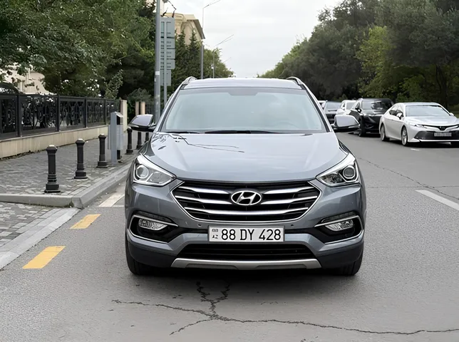 Hyundai Santa Fe, 2.0 L, 2017 yil, 157 000 km, Baku - Narxi: 30 800 ₼ - Tunel.az