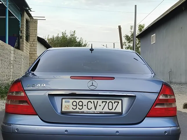 Mercedes E 240, 2.6 L, 2004 წელი, 183 114 km, Agdash - ფასი: 18 500 ₼ - Tunel.az