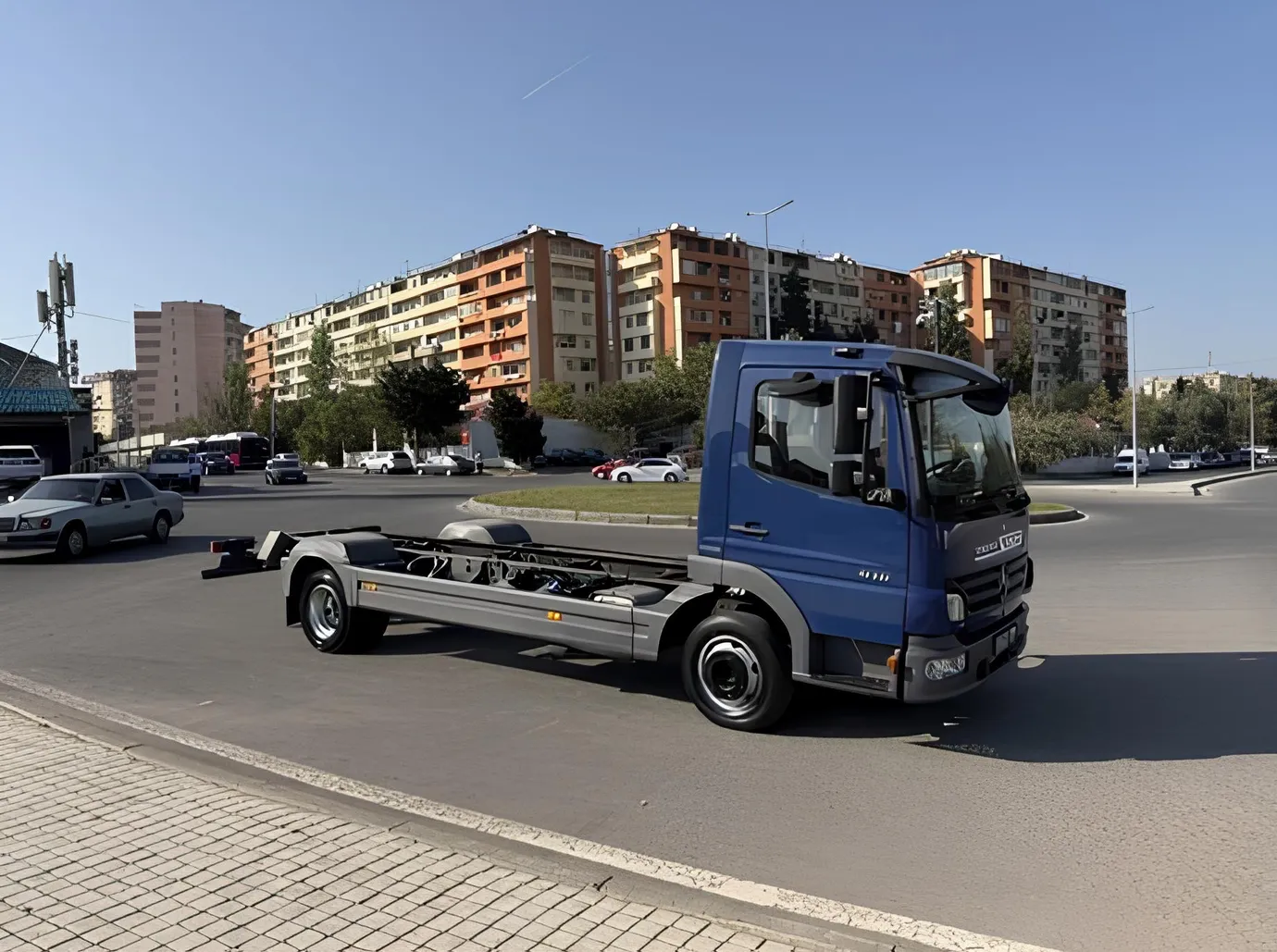 Mercedes Atego 816, 4.3 L, 2007 year, 296 076 km, Baku - Price: 28 500 ₼ - Tunel.az