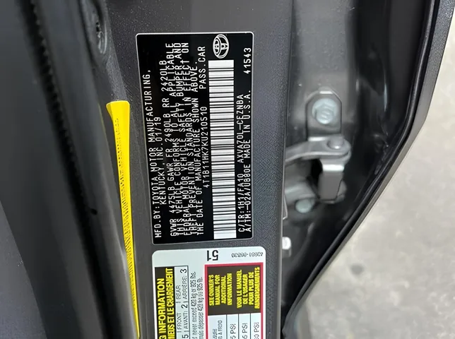 Toyota Camry, 2.5 L, 2019 year, 59 000 km, Baku - Price: 34 500 ₼ - Tunel.az