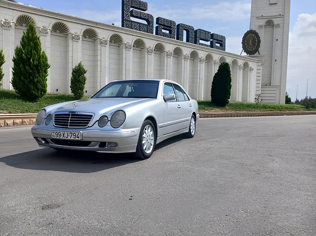 Mercedes E 240, 2.4 L, 1999 سنة, 406 639 km, Ganja - السعر: 13 300 ₼ - Tunel.az
