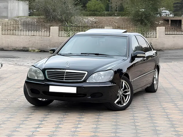Mercedes S 500, 5.0 L, 2001 год, 220 000 km, Гянджа - Цена: 10 800 ₼ - Tunel.az