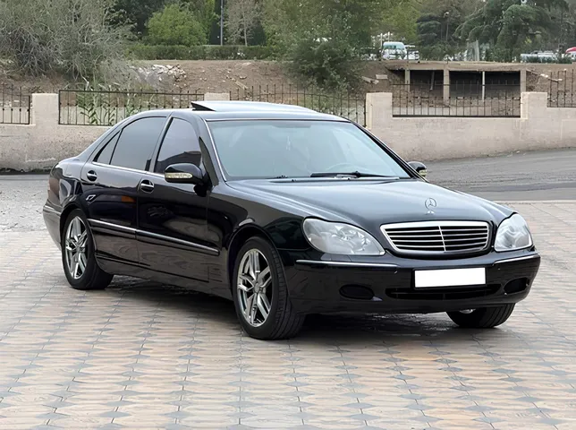 Mercedes S 500, 5.0 L, 2001 год, 220 000 km, Гянджа - Цена: 10 800 ₼ - Tunel.az