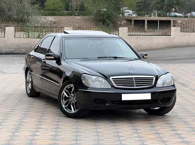 Mercedes S 500, 5.0 L, 2001 год, 220 000 km, Гянджа - Цена: 10 800 ₼ - Tunel.az