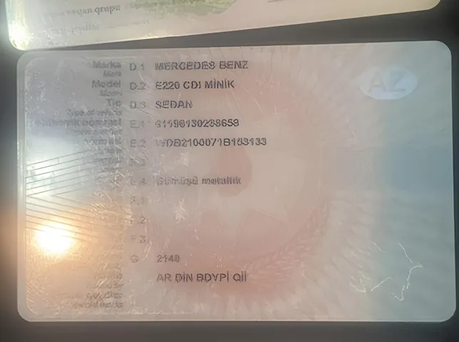Mercedes E 220, 2.2 L, 2000 i̇l, 496 000 km, Bakı - Qiymət: 15 900 ₼ - Tunel.az