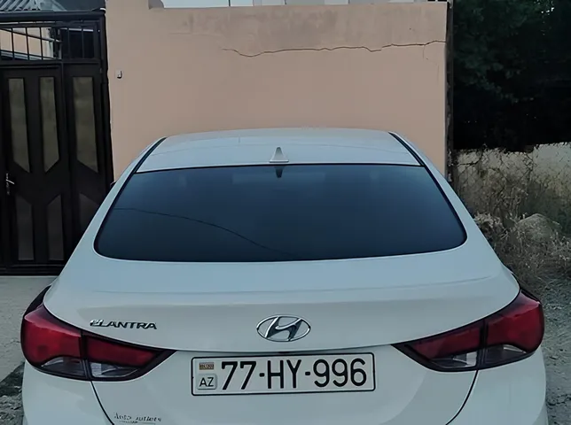 Hyundai Elantra, 1.8 L, 2015 year, 129 000 km, Baku - Price: 20 000 ₼ - Tunel.az
