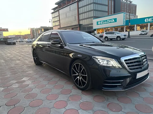 Mercedes S 500, 4.7 L, 2014 год, 180 000 km, Баку - Цена: 60 000 ₼ - Tunel.az