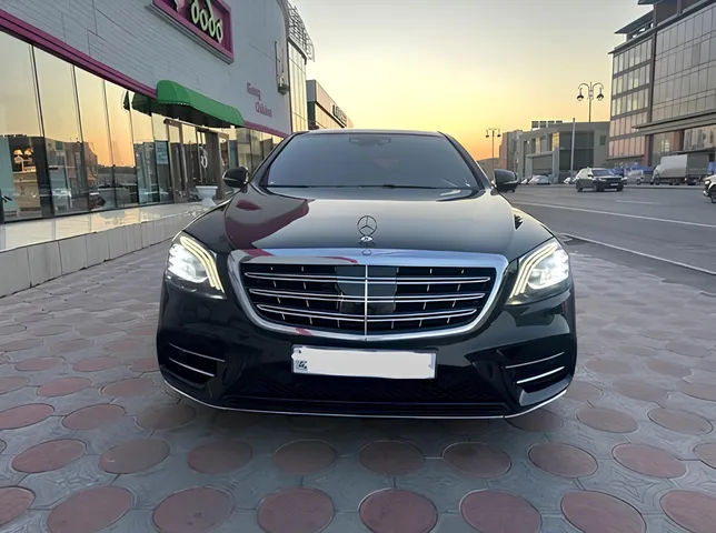 Mercedes S 500, 4.7 L, 2014 год, 180 000 km, Баку - Цена: 60 000 ₼ - Tunel.az