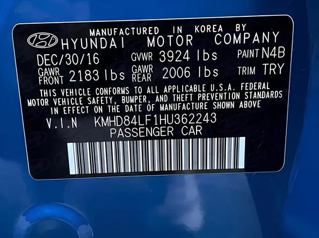 Hyundai Elantra, 2.0 L, 2017 год, 88 514 km, Баку - Цена: 23 400 ₼ - Tunel.az