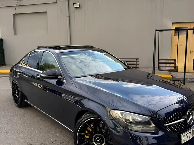 Mercedes C 300 4MATIC, 2.0 L, 2017 سنة, 154 000 km, Baku - السعر: 29 999 ₼ - Tunel.az