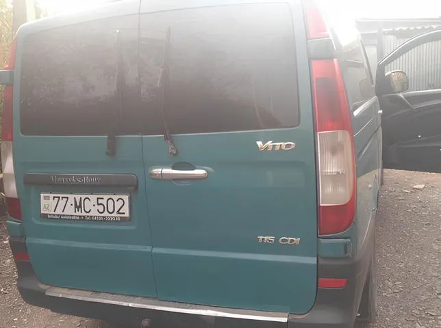 Mercedes Vito 115 CDI, 2.1 L, 2007 i̇l, 680 000 km, Ağcabədi - Qiymət: 24 000 ₼ - Tunel.az