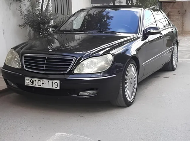 Mercedes S 350, 3.7 L, 2004 i̇l, 189 000 km, Bakı - Qiymət: 10 300 ₼ - Tunel.az